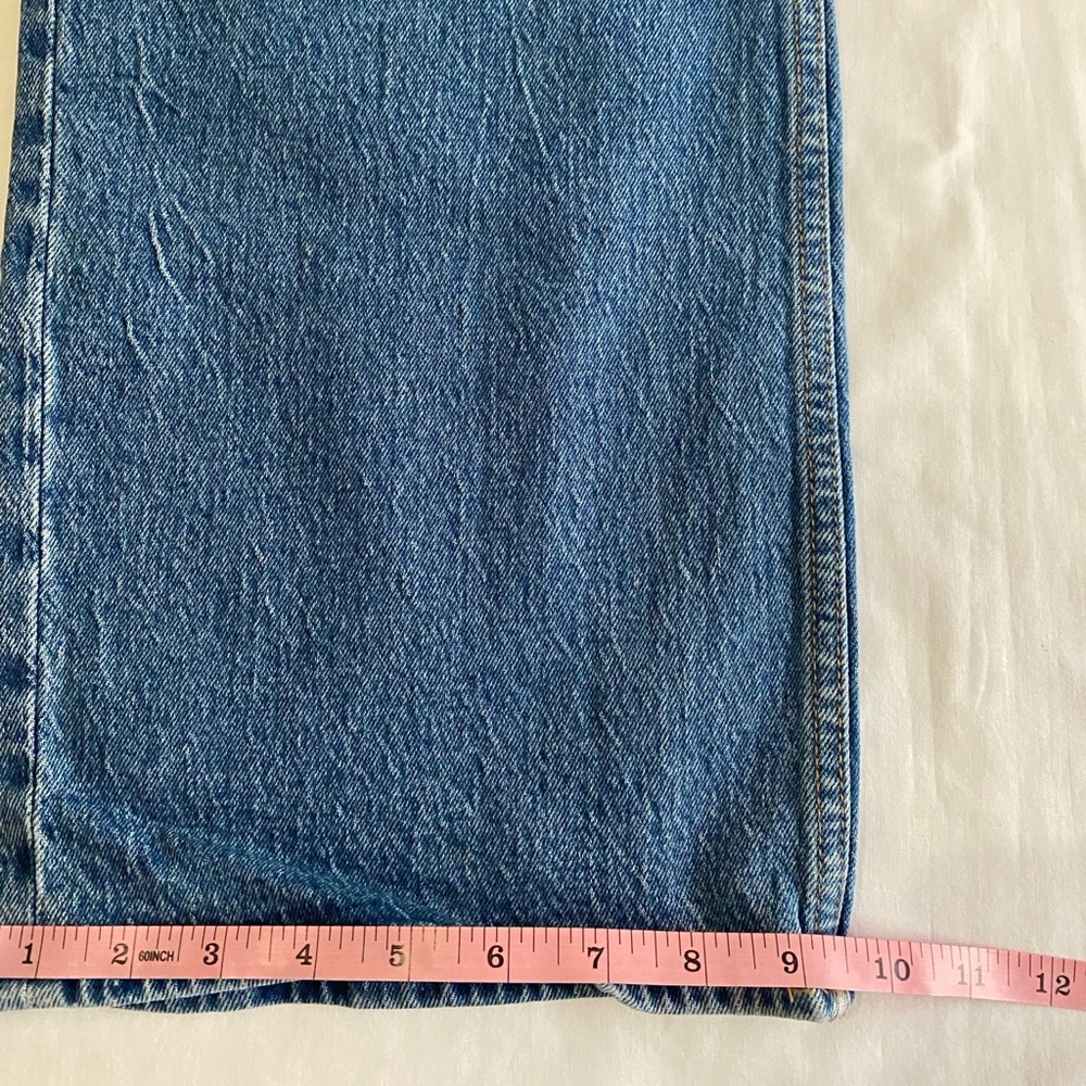 Abercrombie & Fitch Curve Love Medium Wash High Rise 90’s Relaxed Fit Jeans 29S - Picture 10 of 10